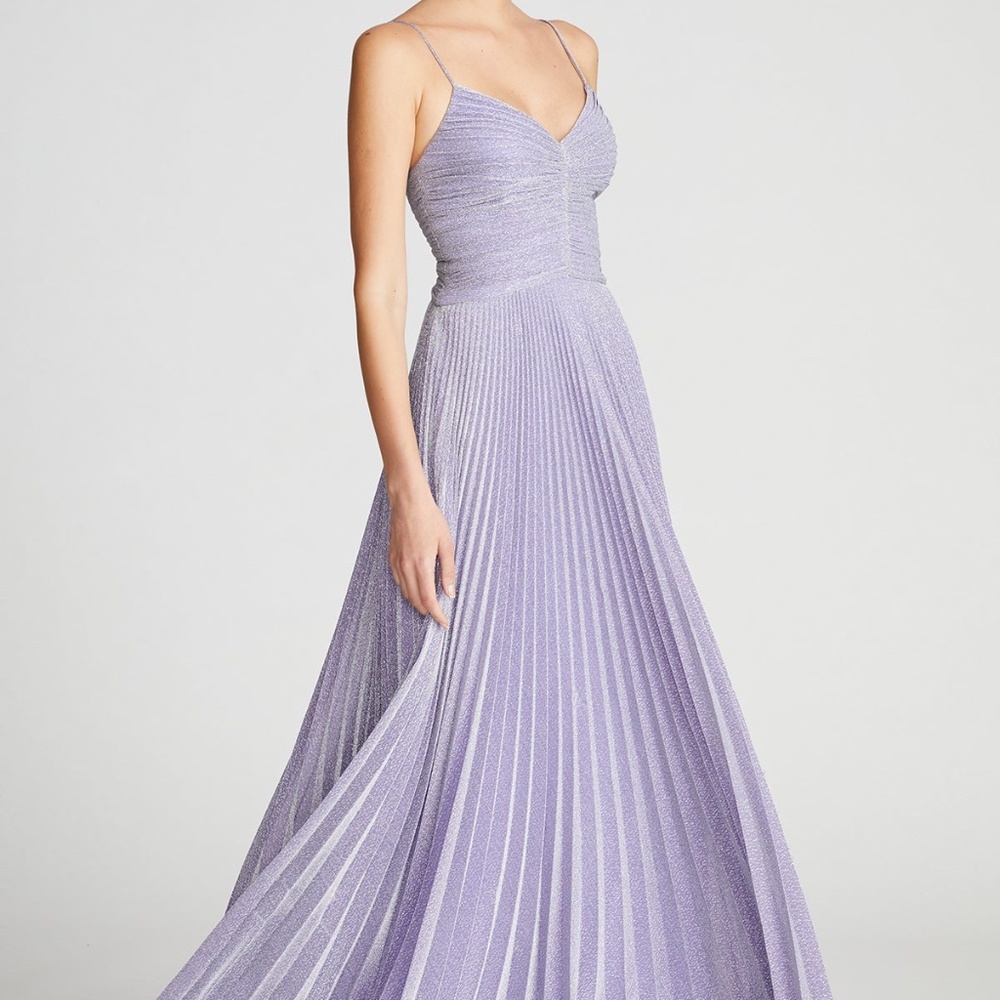 MAYCEE GOWN IN SHIMMER JERSEY